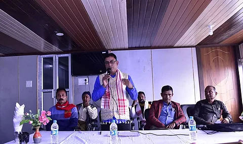 Annual session held of Bishwanath District Journalists' Union