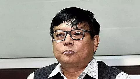 Debabrata Saikia visits Assam Nagaland border in Karbi Anglong district