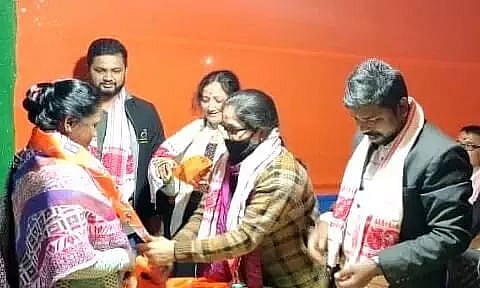 80+ Opposition members from Cong, CPI (M) & others joined BJP in Biswanath