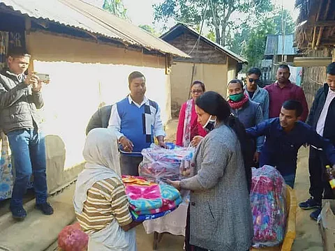 Relief for flood-affected families under Doomdooma Revenue Circle