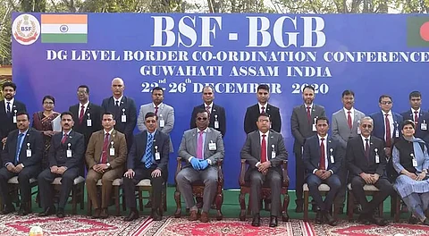 BGB, BSF discuss ways to boost information sharing, reduce crimes