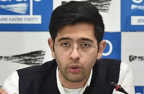 Raghav Chadha accuses BJP of vandalising his office