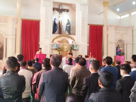 Low-key Christmas celebration in Kokrajhar and Chirang