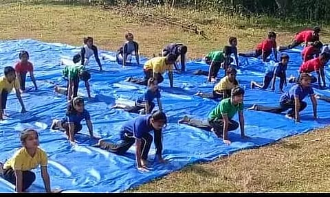 Three-day free yoga camp is being held in Sonitpur, Assam
