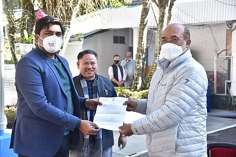 Lilong Constituency MLA extends support to BJP-led govt in Manipur