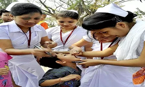 Dhubri district tops in immunization programme as reported in NFHS -5