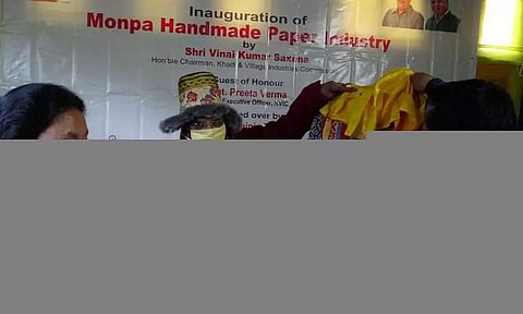 KVIC revives Monpa handmade paper industry, historic event for the locals of Tawang
