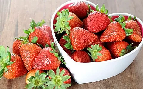 Here are some health benefits of Strawberries