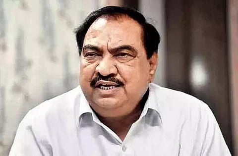Ailing Nationalist Congress Party leader Eknath Khadse skips ED summons