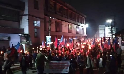 Shillong: 'No ILP No Rest', torchlights rally led by CoMSO on Dec 30
