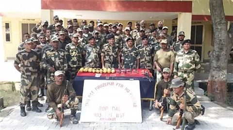 BSF seized 517 kg heroin in Punjab