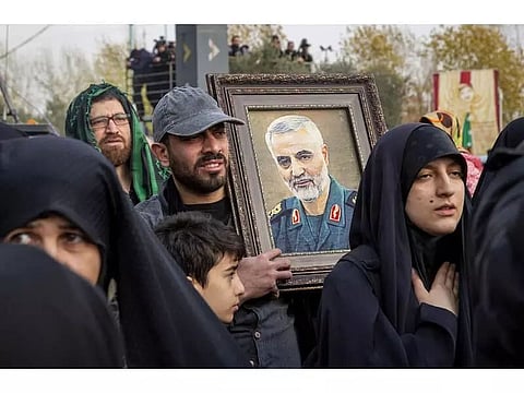 Iran warns against 'hostile moves' on Soleimani's death anniversary