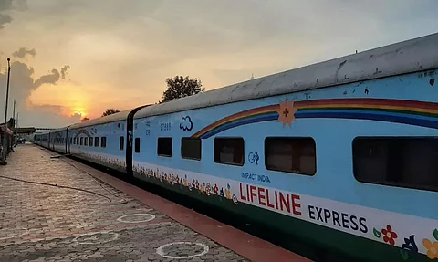 World's 1st Hospital Train 'Lifeline Express' Currently Stationed in Assam