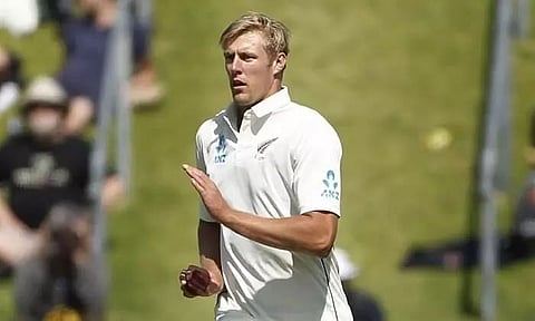 Kyle Jamieson's fifer helps New Zealand bundle out Pakistan for 297