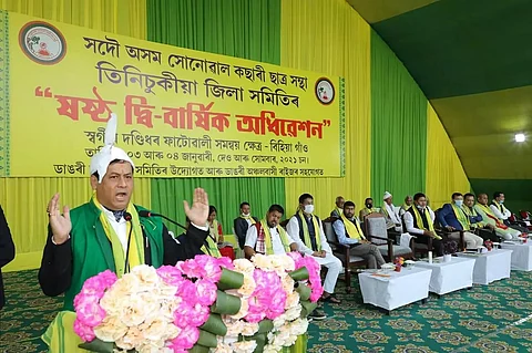 Government is committed to early completion of Baithou Cultural Project: CM Sonowal