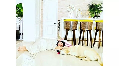 Bollywood actress Anushka Sharma shares picture of 'serial chillers'