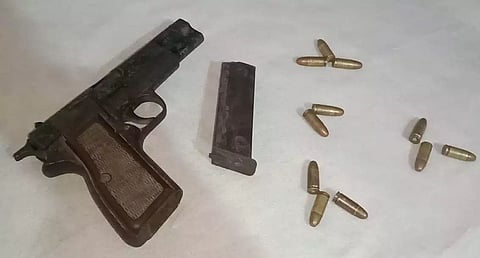 Indiscriminate firing in Baksa: Pistol with ammunition recovered by Assam Police