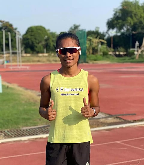 HIMA DAS, THE DHING EXPRESS