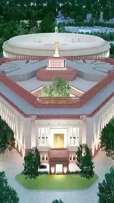 INDIA’S NEW PARLIAMENT BUILDING