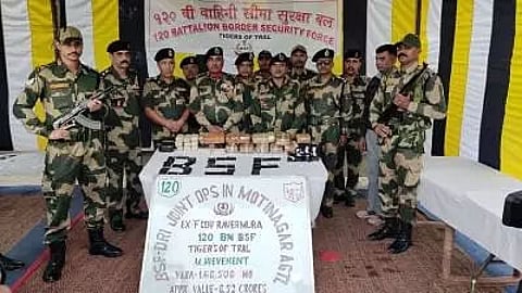 BSF seizes drugs, contraband worthRs 42 crore during last one year