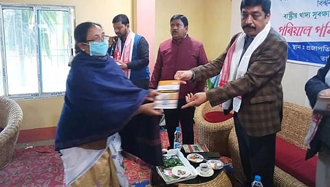 Ration cards distributed at Bishwanath Chariali