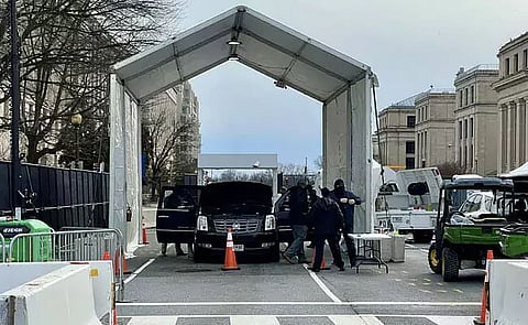 Armed man arrested at security checkpoint near US Capitol