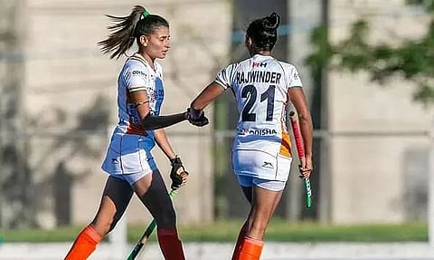 Indian women play 2-2 draw