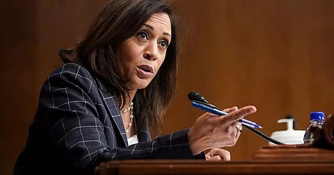 Kamala Harris resigns from Senate