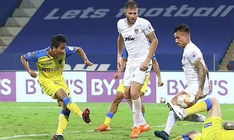 Rahul Scores in Injury Time as Kerala Beat Bengaluru 2-1 in ISL