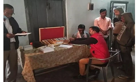 Free eye check-up camp held at DMTU bus stand