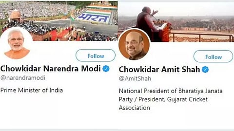 PM Narendra Modi and Amit Shah up twitter trend