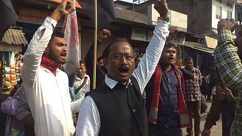 AASU continues protests against CAA and draft EIA