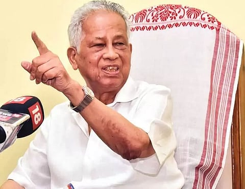 Tarun Gogoi alleges Rs 46 crore was allotted in 2018 to build detention centres in Assam