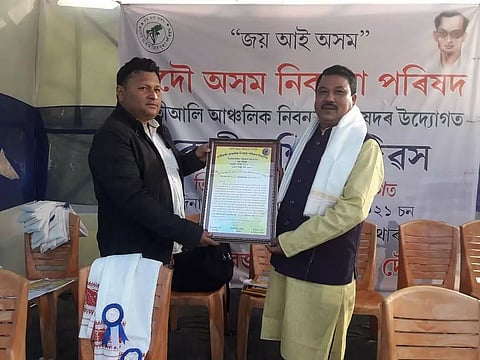 Amrit Rajkhowa conferred with Luit Poria Silpi Award, 2021