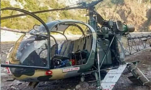 Army Chopper Crashes in Jammu and Kashmir's Kathua, Pilot Dead