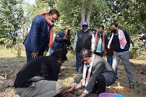 NRL conducts plantation drive to commemorate 72nd Republic Day