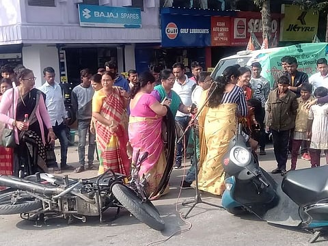 Street Plays Held at Barpeta Road to Create Awareness on Road Safety