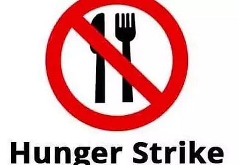 ARKS & other organizations jointly staged hunger strike against farm laws in Guwahati