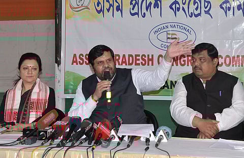 Congress takes BJP government to task on Assam issues