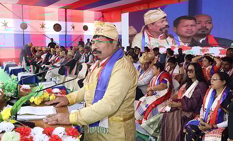 Asom Gana Parishad's Jatiya Aikya Samaroh held in Kaliabor