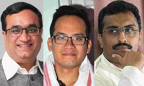 BJP's Ram Madhav gets into Twitter war with Congress' Gaurav Gogoi & Ajay Maken. Here's why