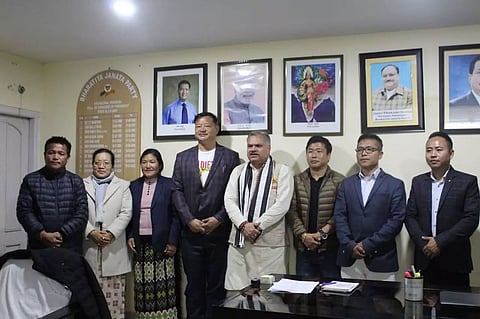 New Itanagar Municipal Corporation team calls on BJP national secretary