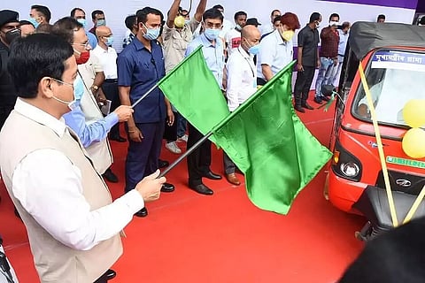 CM Sarbananda Sonowal launches Mukhyamantrir Grammya Paribahan Achoni