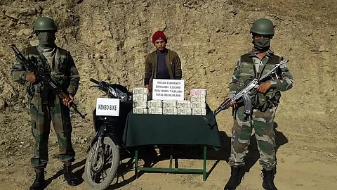 Rs 80 lakh seized in Mizoram; one held by Assam Rifles