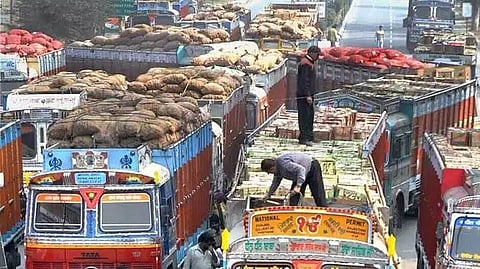 Vegetable trucks allowed in Guwahati city between noon to 4 pm