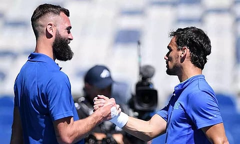 Berrettini, Fognini help Italy seal semi-final spot