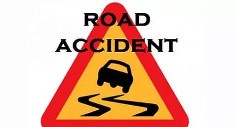 Truck driver killed in road mishap near Demow at NH-37 Road