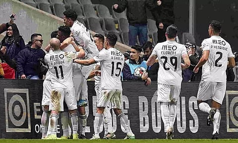 Portuguese side Vitoria Guimaraes report three positive cases
