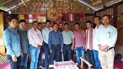 Morangi Press Club distributes essential items among needy persons