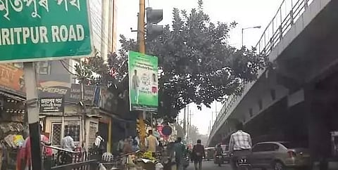Ganeshguri Flyover up to Super Market in Guwahati Declared Protected Area